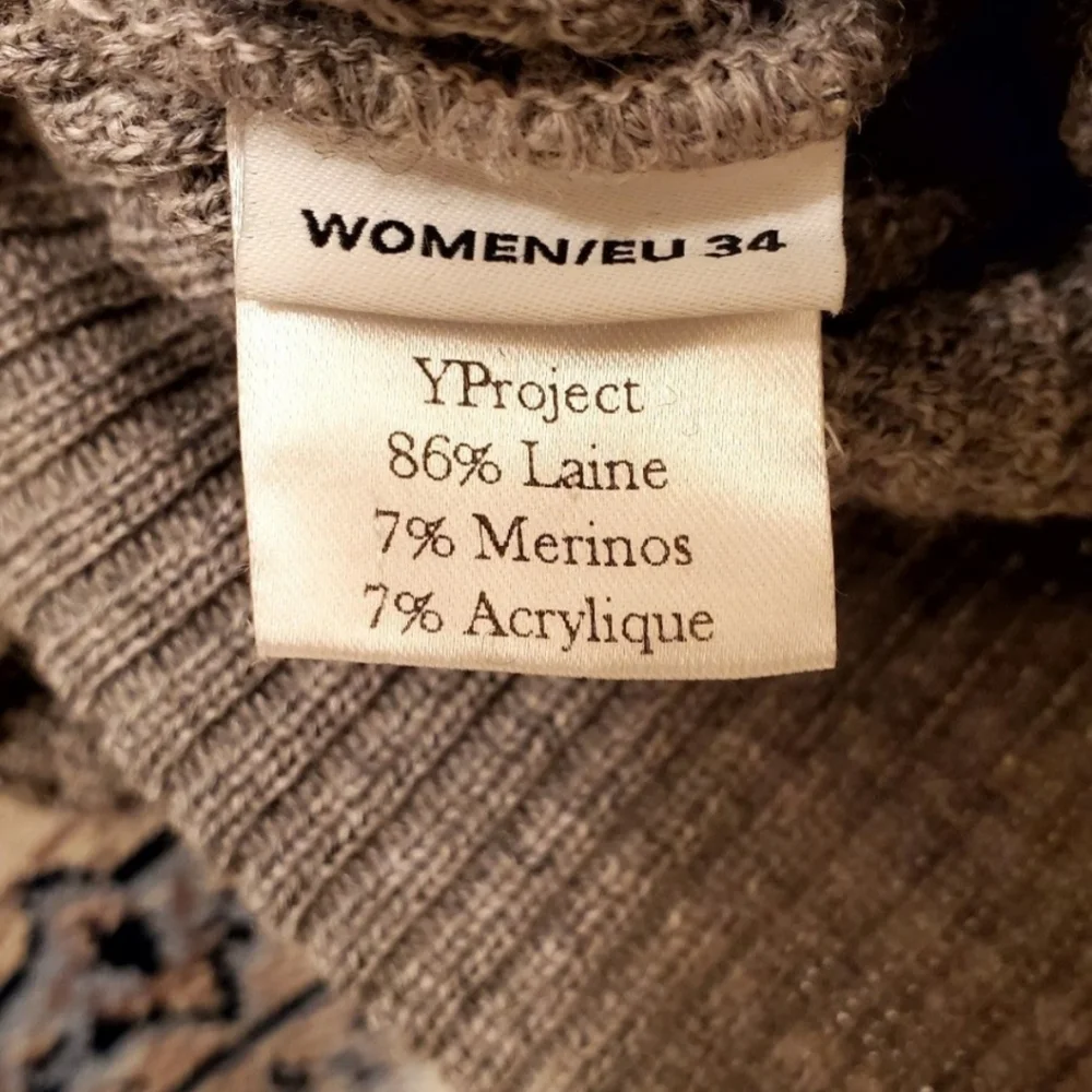 Y/Project Intarsia TurtleNeck Sweater - Picture 5 of 7